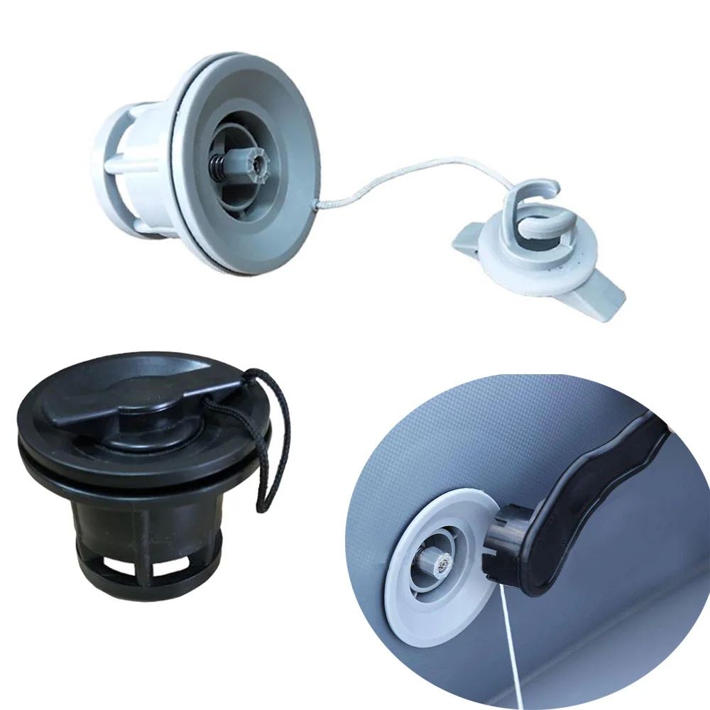 

Inflatable Boat Canoe Kayak Air Valve Adapter Raft Dinghy Fishing Boat Spiral Screw Valve Adapter