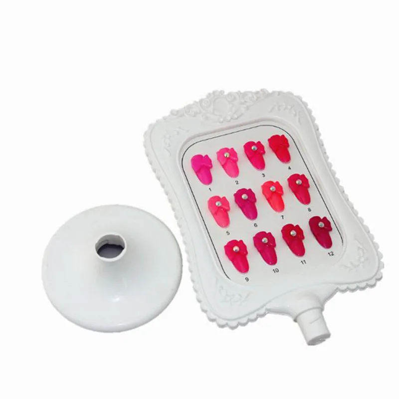 

Цветной дисплей для накладных ногтей, цветной дисплей, Гель-лак для нейл-арта, цветная карта для ногтей, палитры цветовой диаграммы, доска дл...