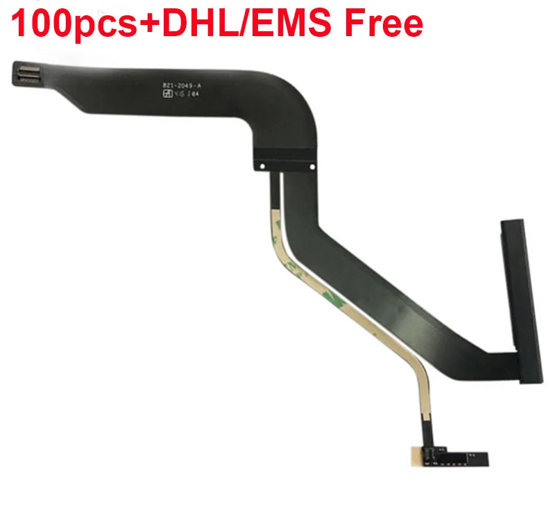 Бесплатная доставка DHL/EMS 100 шт. жесткий диск HDD кабель для Macbook Pro UNIBODY 13 &quotA1278 821-2049-A