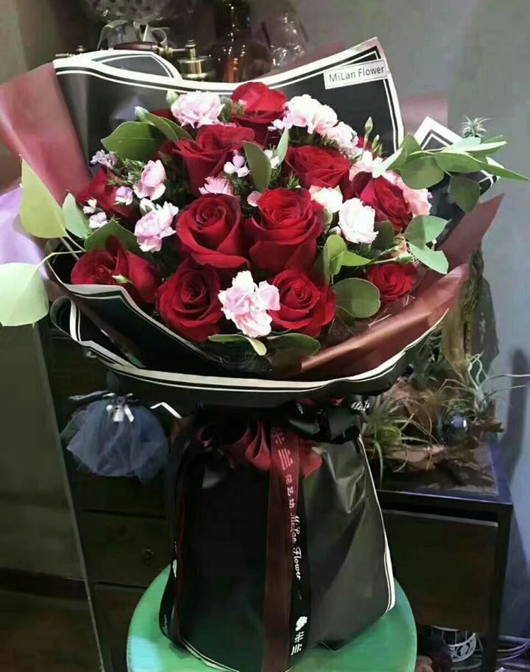 20 шт. бумага для упаковки цветов подарочная упаковочный материал подарков