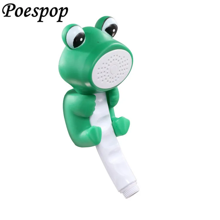 POSEPOP дети мультфильм душевая головка s лягушка утка прекрасная домашняя игрушка ребенок душ ручной душ для ванной бустер воды душ с присоской головы