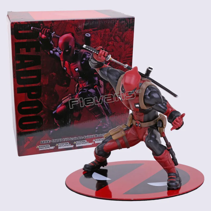 

Deadpool ARTFX+SATATUE 1/10 Scale Pre-Painted Model Kit PVC Figure Collection Toy 13.5cm