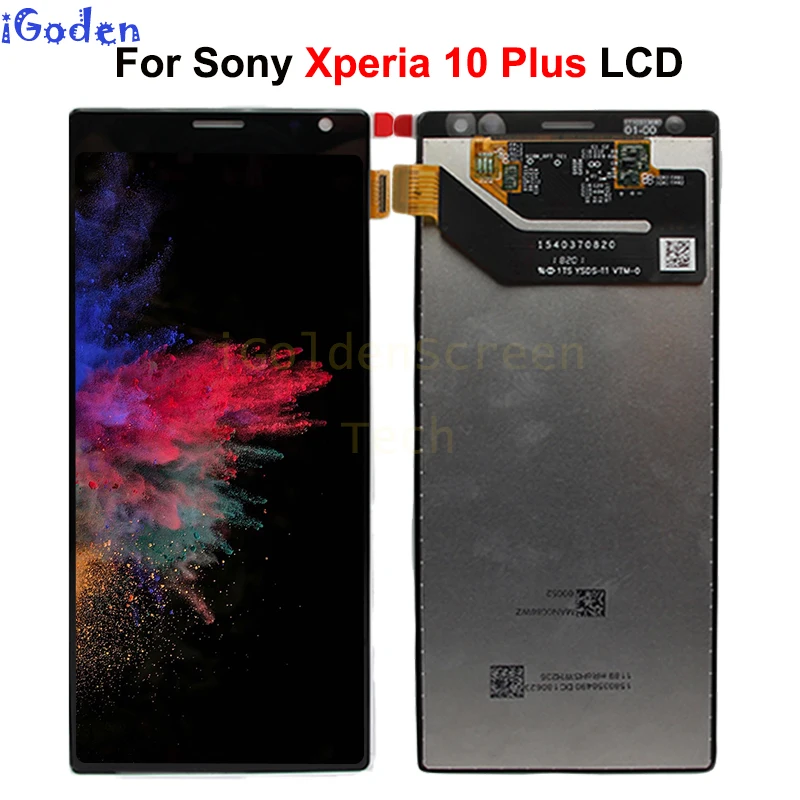 ЖК дисплей с сенсорным экраном и дигитайзером в сборе для Sony Xperia 10 Plus I3213 I4213 I4293