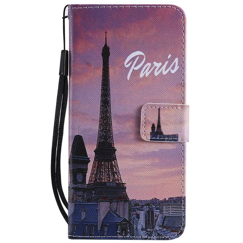 G A50 Leather Case on for Pouzdro Samsung Galaxy A50 A30 A70 Cover for Samsung A40 A20 A30 Coque Cartoon Wallet Flip Phone Case - Цвет: G