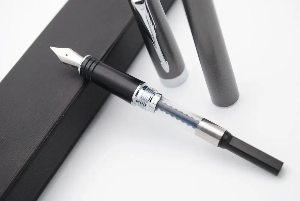 JINHAO 997 матовая Роскошная перьевая ручка высокого качества F Перо