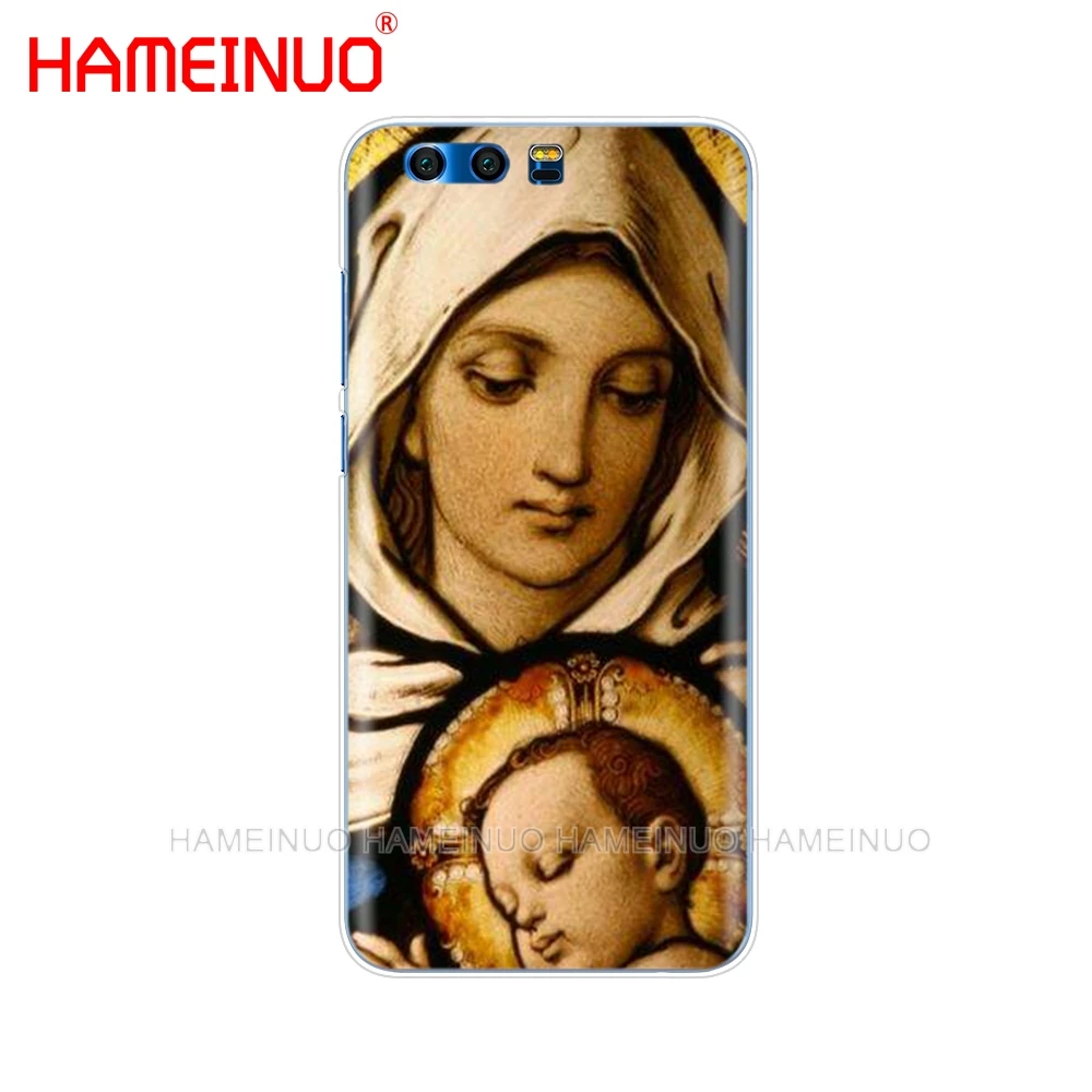 HAMEINUO Дева Мария христианская Рождество чехол для телефона Huawei Honor 10 V10 4A 5A 6A 7A 6C 6X 7X