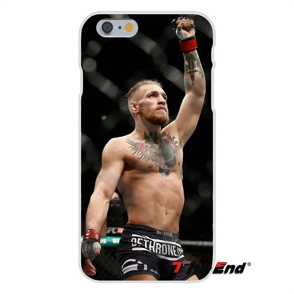 Известный conor mcgregor Модный мягкий силиконовый чехол для iPhone X 4 4S 5 5S 5C SE 6 6S 7 8 Plus Galaxy