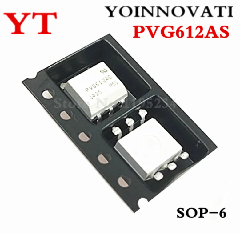 50 шт./лот PVG612AS PVG612A PVG612 6-SMD SOP-6 IC лучшее качество | Электронные компоненты и