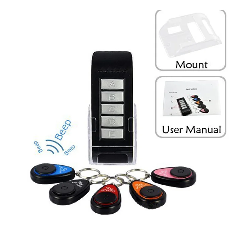 Topvico smart finder Tag Tracker 1 пульт дистанционного управления 5 приемников дальний беспроводной ключ мобильного телефона Детский кошелек Finder Alarm