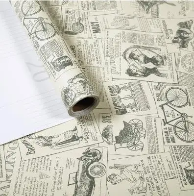 Древесное зерно из водонепроницаемой настенной бумаги самоклеющиеся