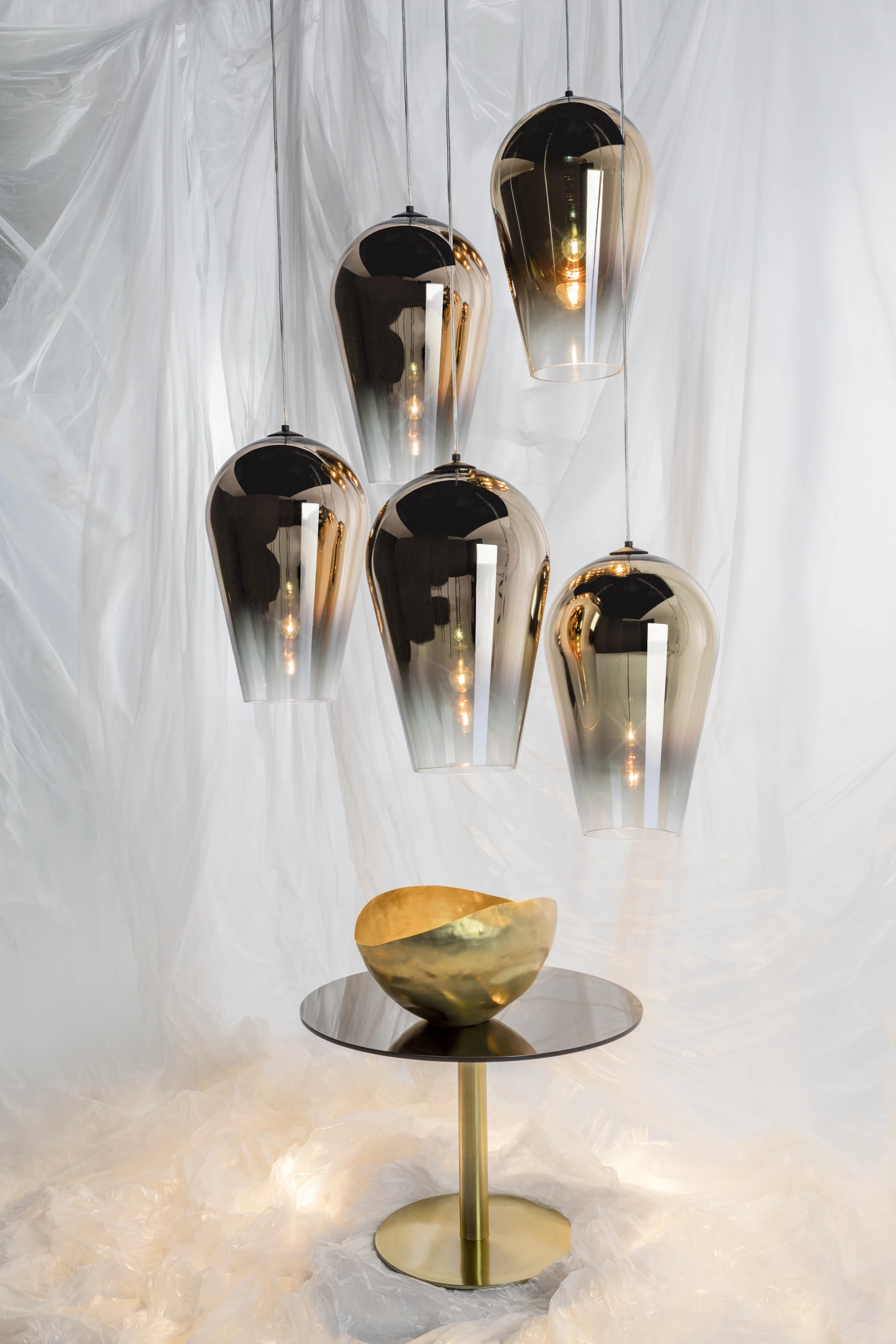 Современный подвесной светильник LukLoy потолочная лампа с эффектом хрусталя