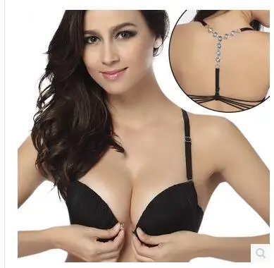 Женский бюстгальтер MLXSLKY с перекрестными ремешками и пряжкой спереди на лето|women