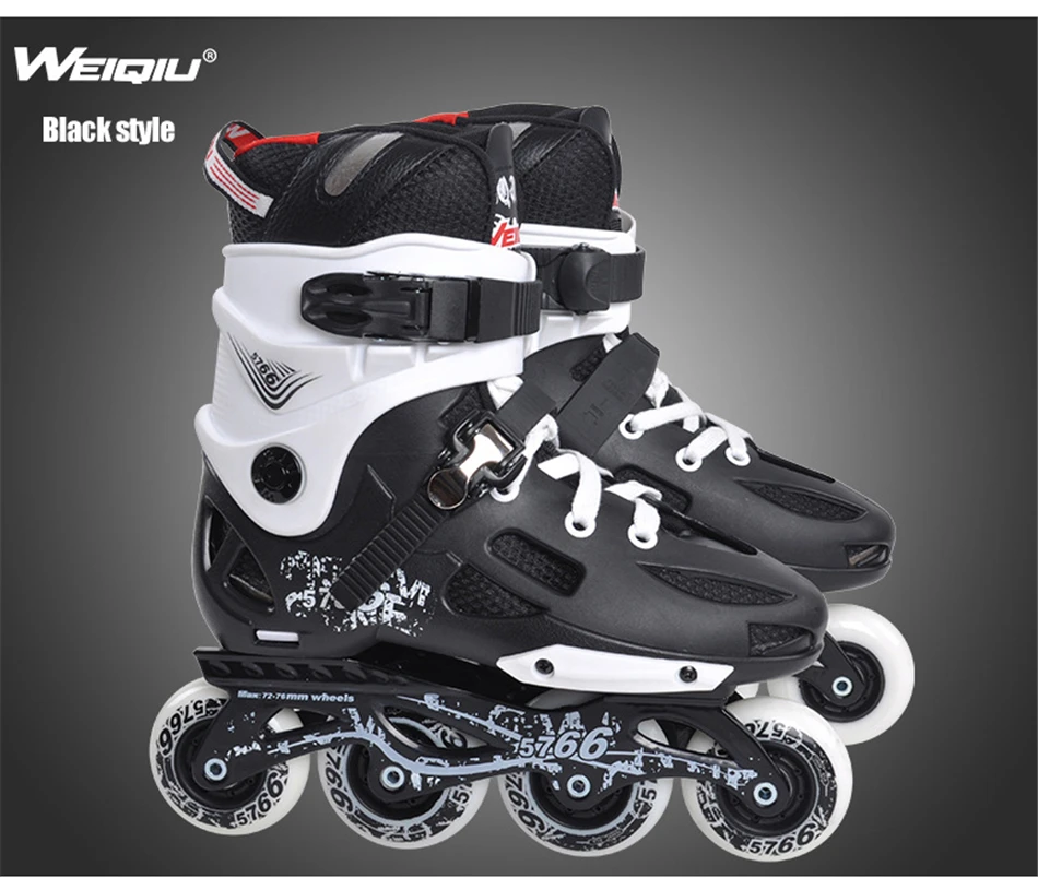 Встроенный Скорость коньки Patine роликовые коньки для обуви FSK слалом Powersliding Quad Коньки Спортивная обувь с роликами хорошего как Seba IA57