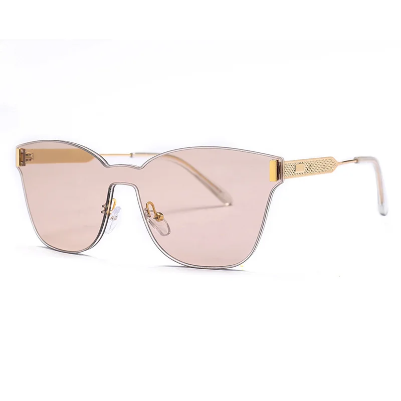 

Cool One Piece Sunglasses Women Thick Lens Sun Glasses for Lady Vintage Eyewear for Outdoor Oculos De Sol Decoration 22074DF