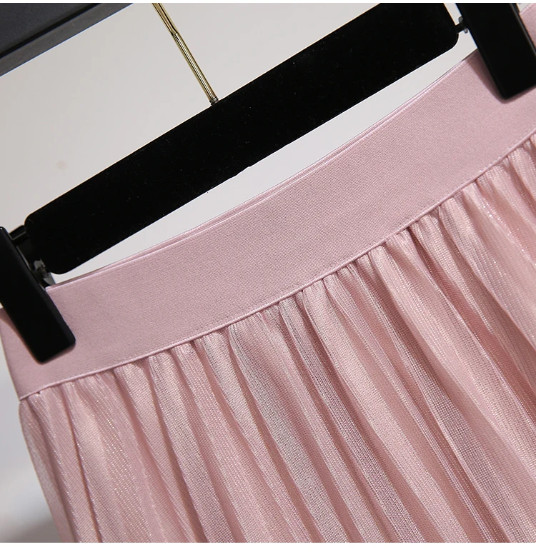 Beiyingni, градиентная сетчатая фатиновая юбка, Женская плиссированная белая черная розовая Милая, новая модная кавайная юбка, летняя элегантная тонкая юбка