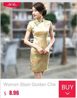 Шэн Коко розовый Qipao мини платье шаблон короткие Cheongsam с модным принтом жаккардовые хлопок питания XXL лето Китай