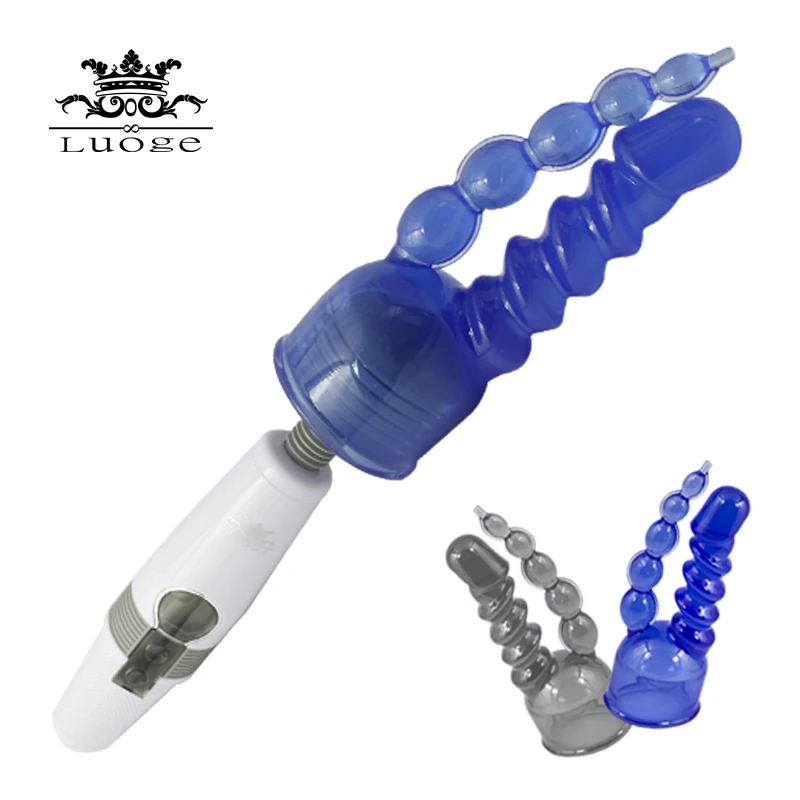 Luoge сильной вибрации AV палочка Секс продукт Эротическое Волшебная ЖК дисплей