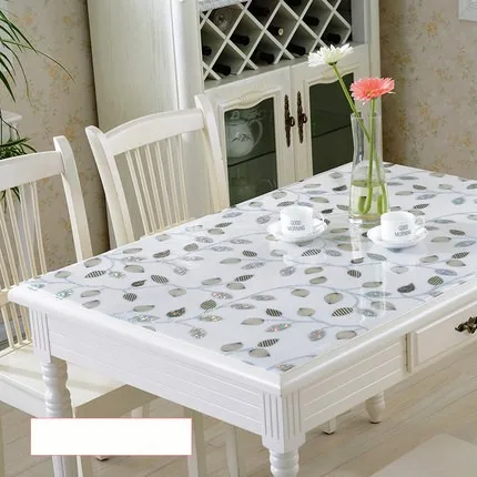 Скатерть из хрустального стекла мягкая Водонепроницаемая жаккардовая скатерть