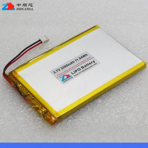 

Shipping in core 3200mAh 3.7V lithium polymer battery 655372 mobile power charging treasure 655570 Rechargeable Li-ion Cell