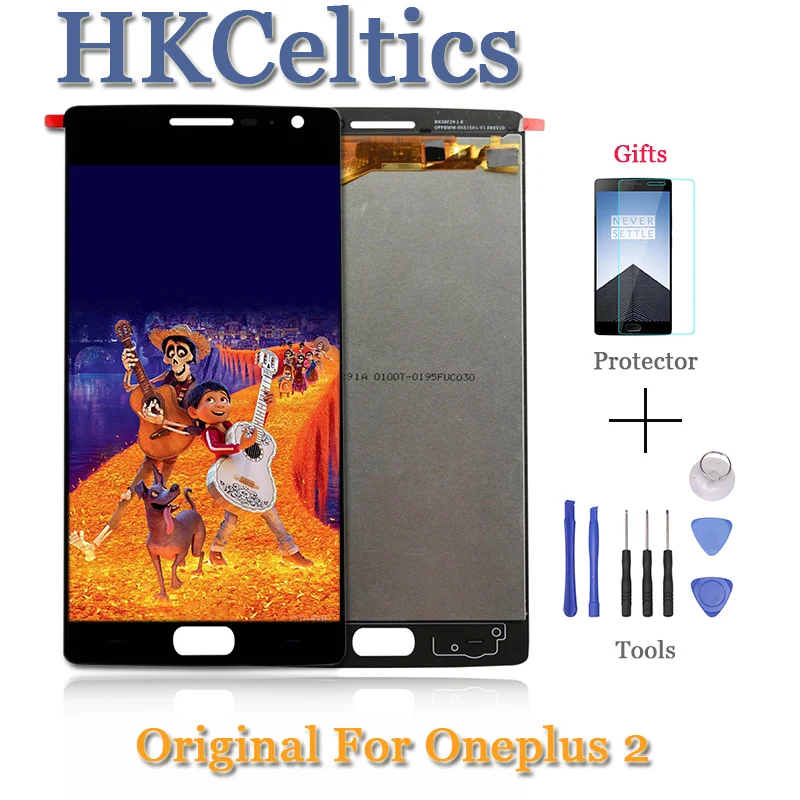 Для Oneplus Two OnePlus 2 One Plus A2001 A2003 A2005 ЖК дисплей и сенсорный экран для ремонта мобильных