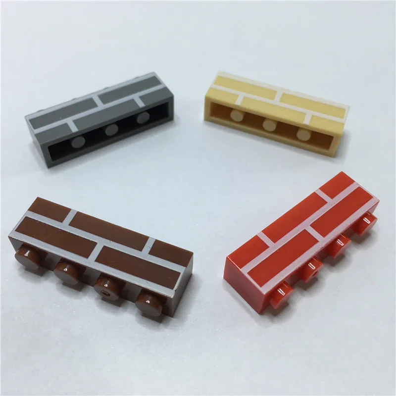Городской замок своими руками 100 Φ 1X4 настенные кирпичи MOC строительные блоки