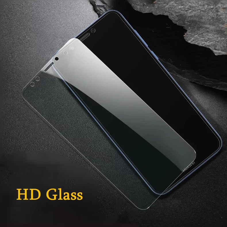2 шт закаленное стекло для huawei Y6 Y5 Prime Защитная пленка для экрана 9H против Blu-Ray стеклянная Защитная пленка для huawei y5 prime