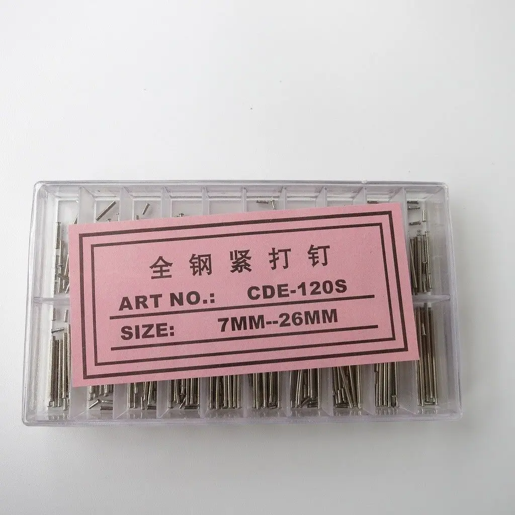 Трубка с фрикционным штырем Давление бары штыри и заклепками концы для застежка