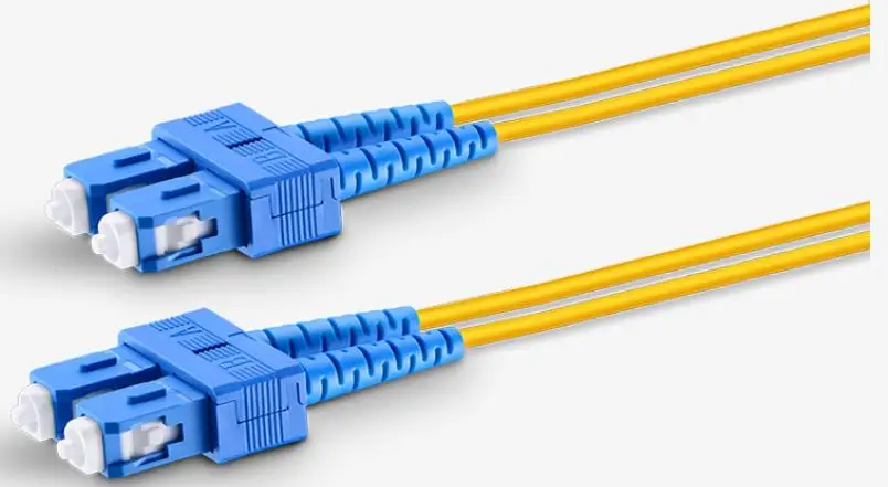 FirstFiber 1 м SC UPC к G657A 2 жильный дуплексный волоконный соединительный кабель перемычка Соединительный шнур 0 мм