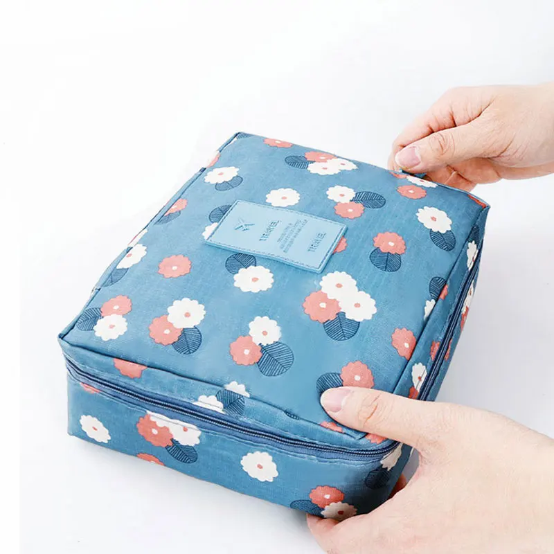 1 шт. Женская Модная Портативная косметичка для хранения органайзер большая