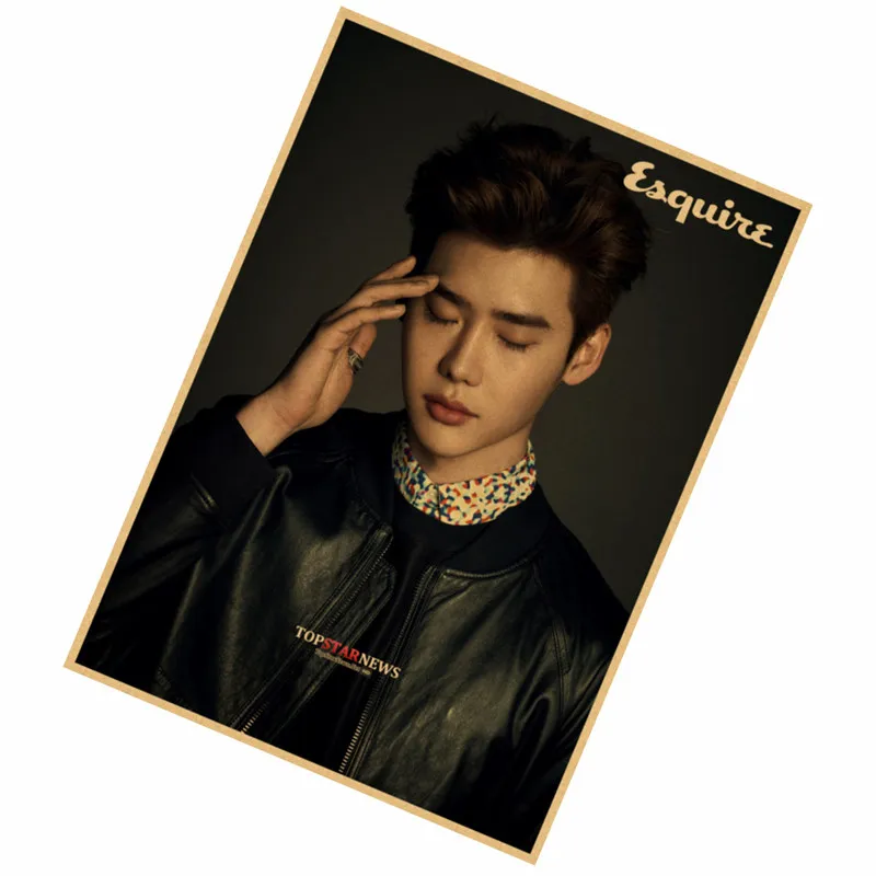 Leejongсук девушки как Корея популярная модель актера плакат из крафт бумаги