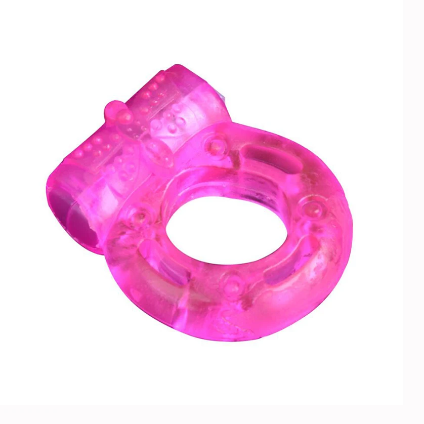 2 шт. палец кольцо вибратор высокий эластичный силикон пенис вибрирующий для