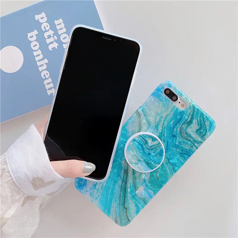 Мраморный чехол FLYKYLIN для iphone X XS Max XR 6S 6 7 8 Plus SE 2 Huawei P30 Pro P20 Lite Mate 20 Nova 3 3i 3e 4 4e