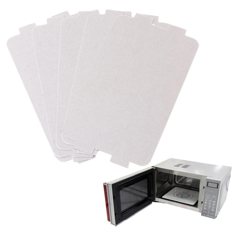 Миканитовый лист для микроволновки Midea 107x64 мм, толстый, сменная деталь, 5 шт.