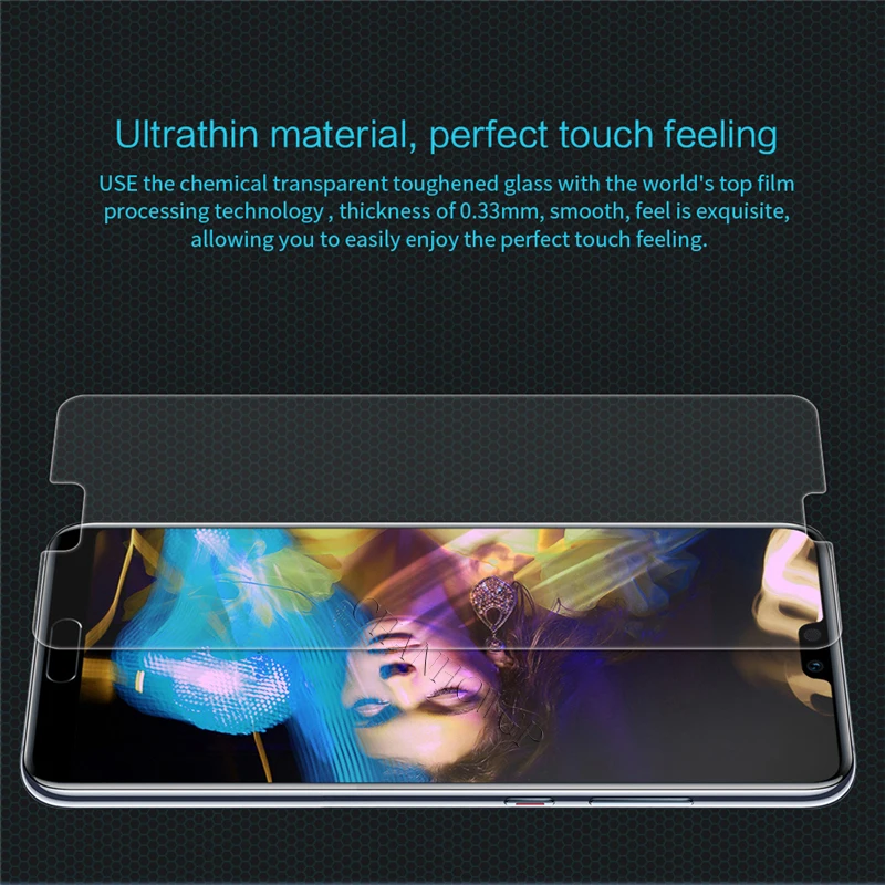 Закаленное стекло для Huawei P20 Lite Nova 3E HD Взрывозащищенная Защита экрана Pro Чехол