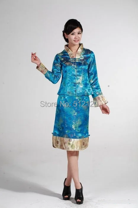 Шанхай история Новое поступление китайский новогодний костюм красные вечерние