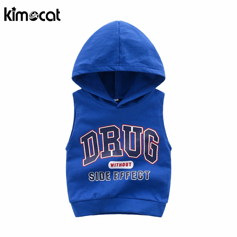 Комплект одежды для маленьких мальчиков Kimocat Весенняя хлопковая футболка с