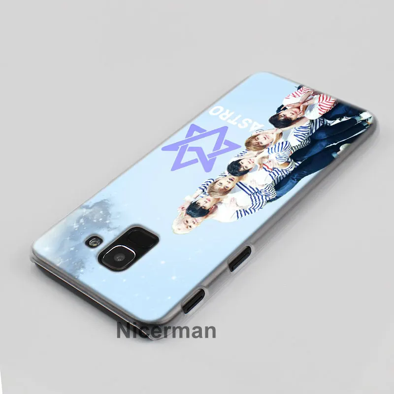 KPOP ASTRO группа мальчиков телефон чехол s для samsung Galaxy A6 A8+ A7 A9 A30 A50 A70 A80 M10 M30 ПК Жесткий Чехол Крышка