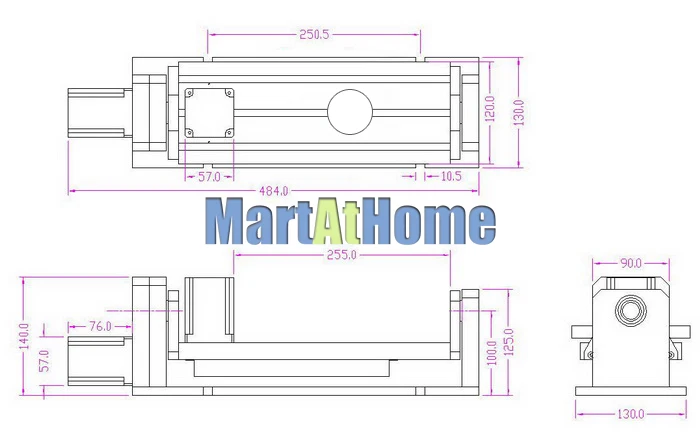 Гравировальный станок с ЧПУ поворотный стол h тип а ось B 4 я и 5 вращения 3