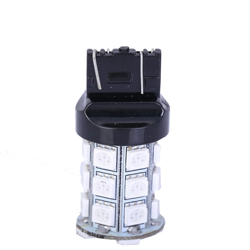 1 шт. T20 WY21W SMD5050 светодиодный автомобильный тормозной задний фонарь LED 360 красный