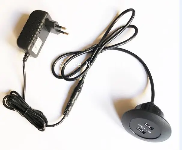 Германия, Франция, Россия, Дания, Нидерланды, европейский стандарт, USB разъем для настольной зарядки, 5 В, настольная лампа, USB зарядное устройство, втулка