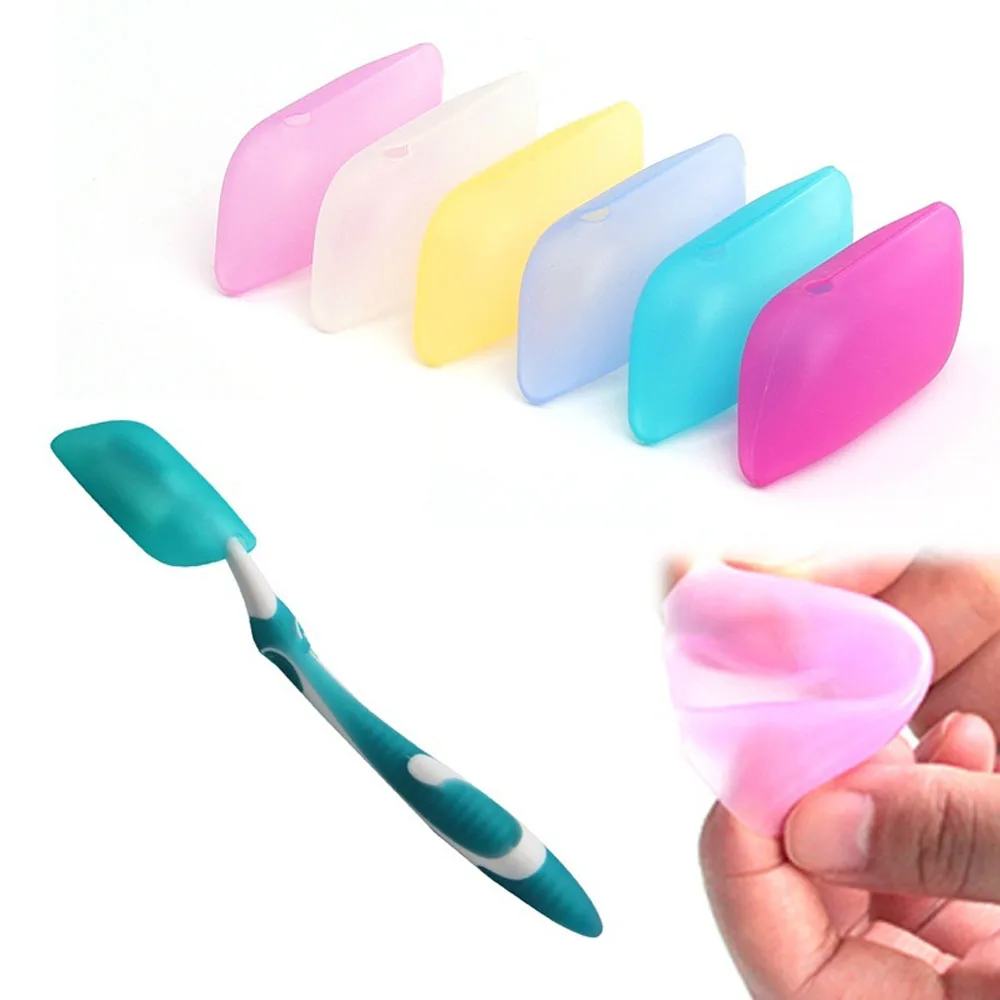 Высокое качество 3 шт./компл. Модный Цветной силиконовый чехол для зубной щетки