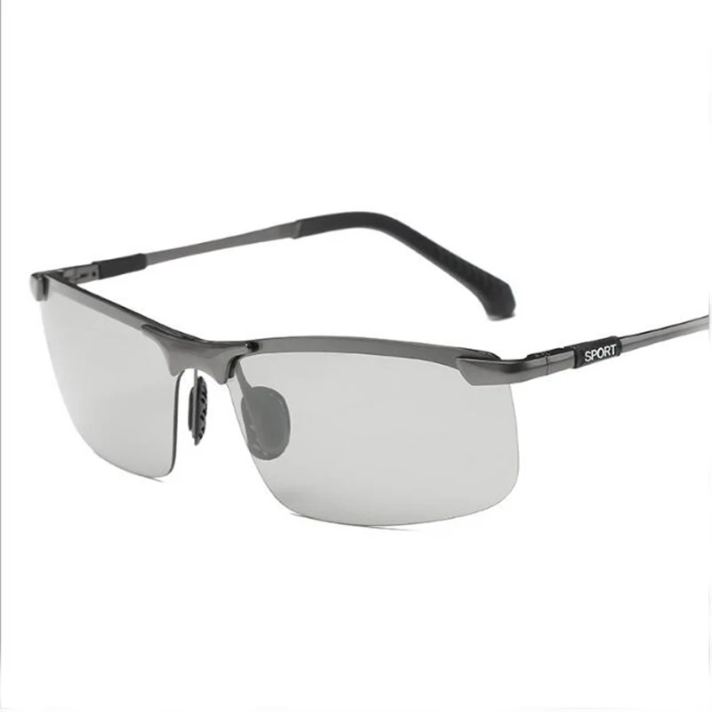 2018 новый цвет поляризованные солнцезащитные очки мужские УФ-защитой день и ночь