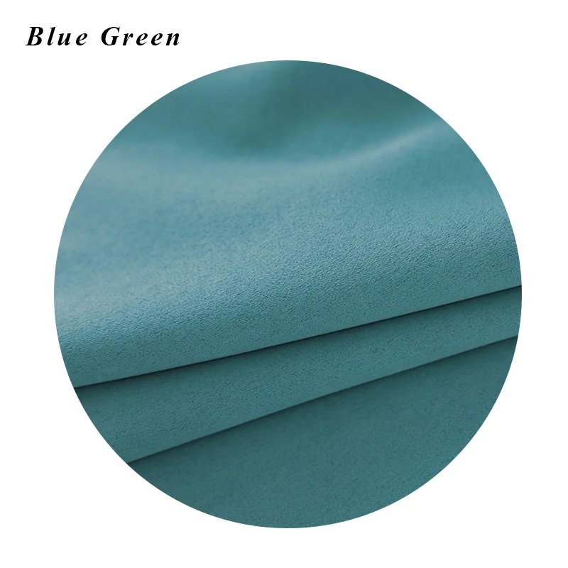 Blue Green Innermor плотные затемненные шторы для гостиной с высоким затенением, плотные занавески s для спальни, современные занавески для кухни на заказ - Цвет: Blue Green