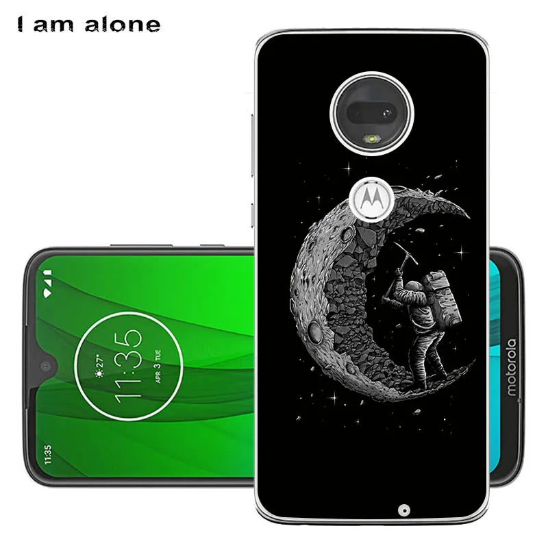 Чехлы для телефонов I am alone для Motorola Moto G7 G7 Play G7 power из мягкого ТПУ для мобильных телефонов модные сумки для Moto G7 - Цвет: Soft TPU U37
