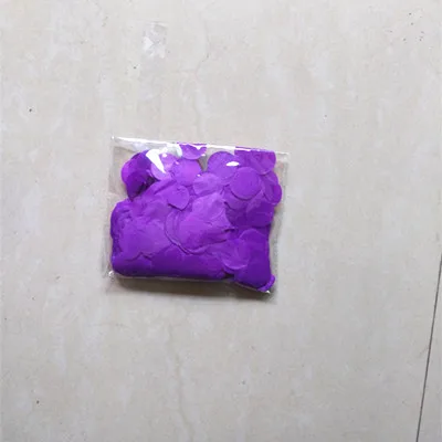 30g/bag 2.5cm Paper Confettis Dots for Wedding Party Decoration Filled in Balloon Party Accessories Festival Celebration Supply - Цвет: Dark Purple