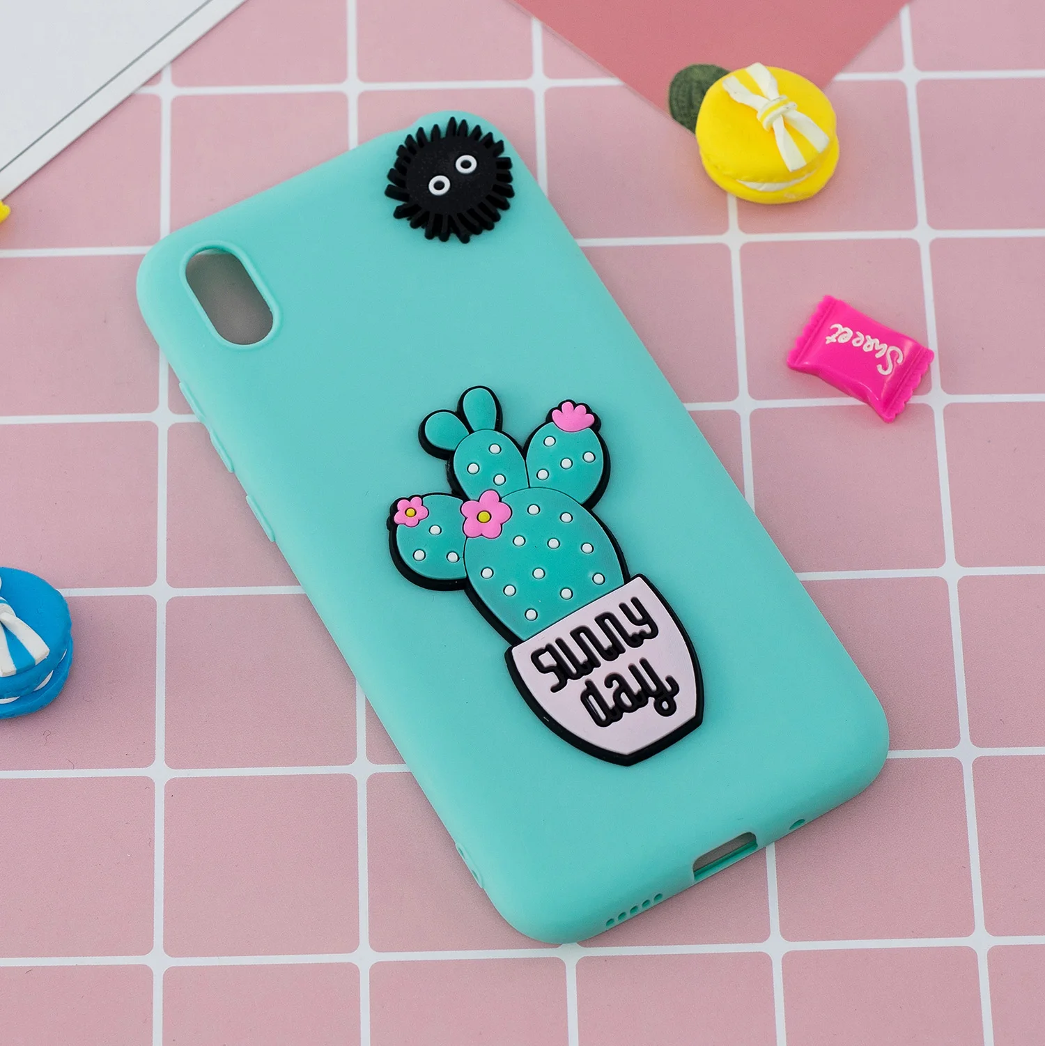 Redmi 7 7A чехол для Xiaomi Note задняя крышка на Redmi7A Coque силиконовый 3D милый мультяшный
