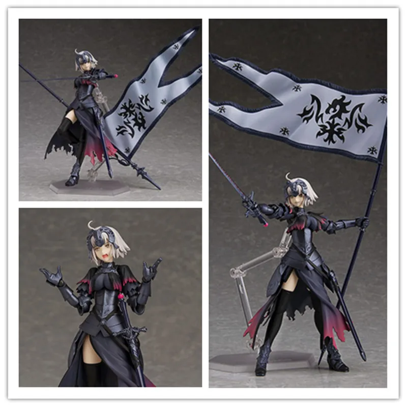 Figma 390 Fate Grand Order Мститель Жанна д 'Арк альтер ПВХ фигурка Коллекционная модель