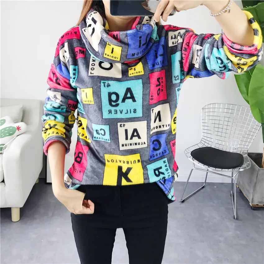 Женская Асимметричная Толстовка Harajuku модная Повседневная большого размера с