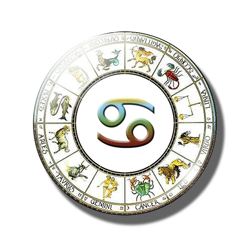 12 знаков зодиака ночное небо звезда созвездия гороскоп 25 мм стеклянная