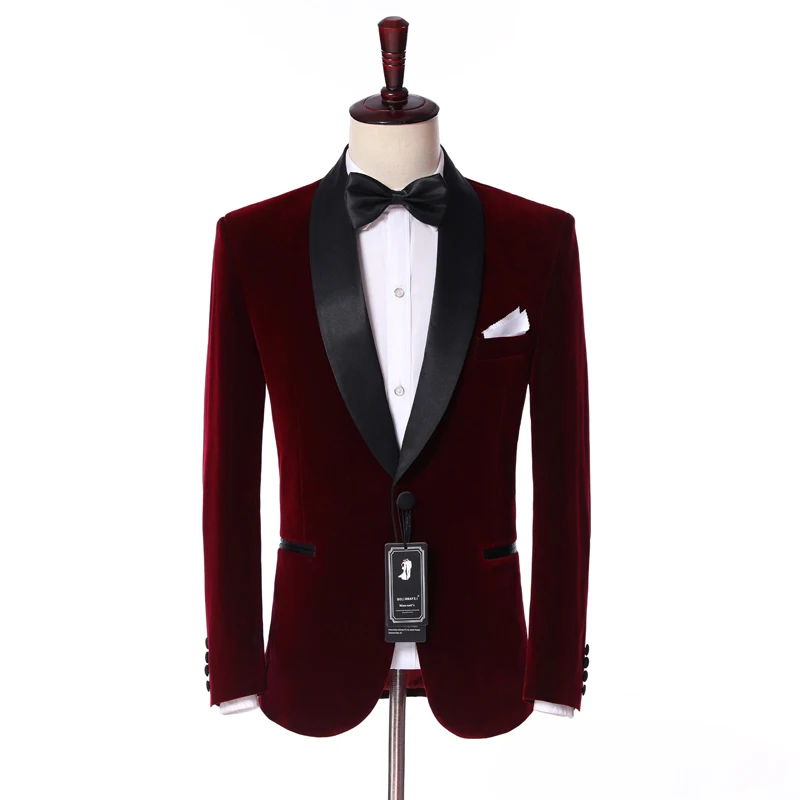 Мужские свадебные костюмы новый фирменный дизайн 2019 настоящие Женихи Белая Шаль